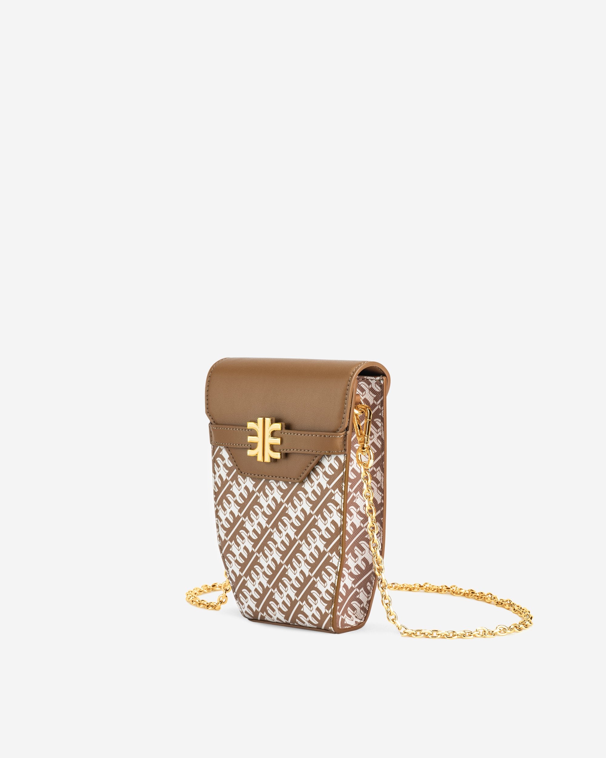 FEI Estuche de Cadena para Teléfono - Marrón