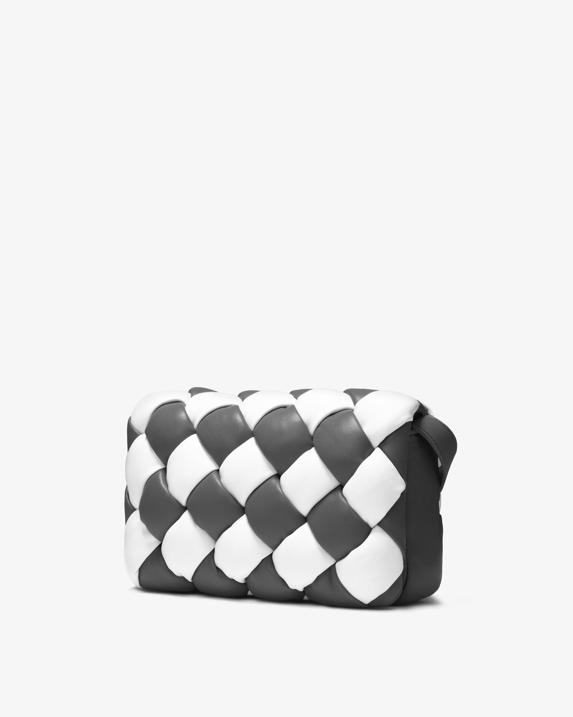 Bolso Maze - Blanco & Gris oscuro