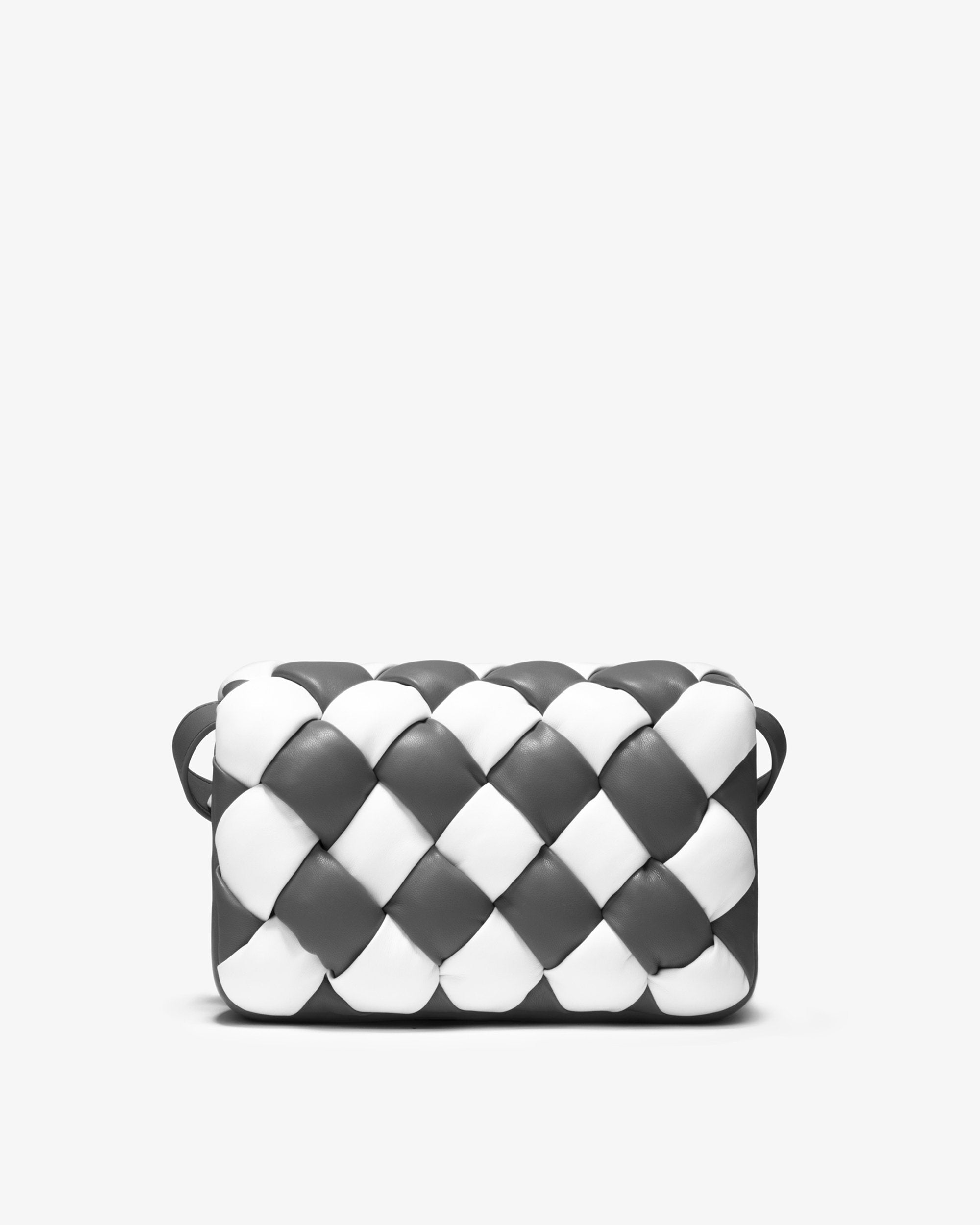 Bolso Maze - Blanco & Gris oscuro