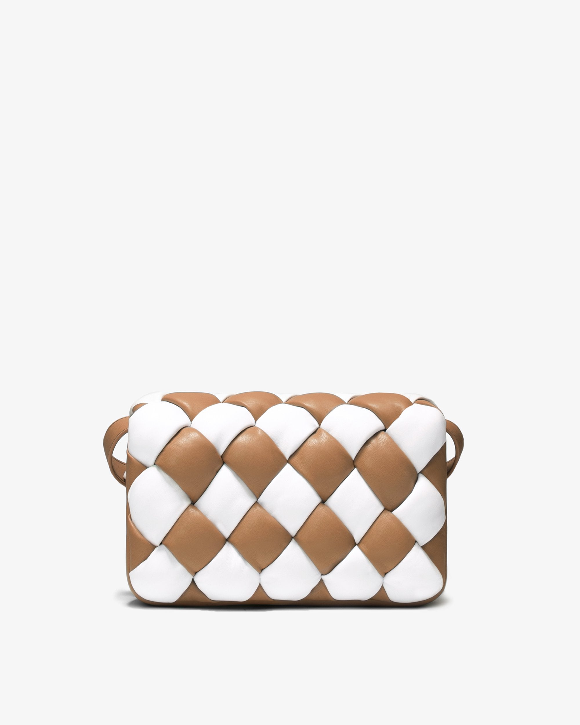 Bolso Maze - Blanco & tostado