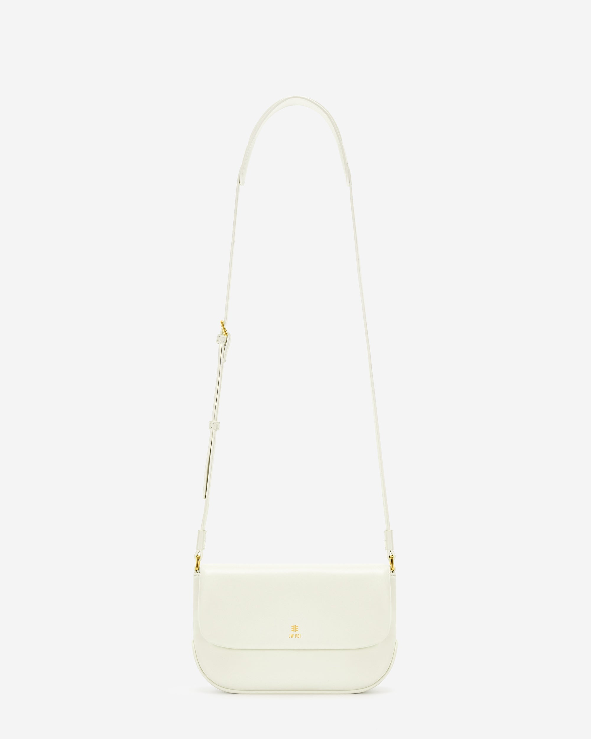 Bolso Bandolera Debby Flap - Blanco