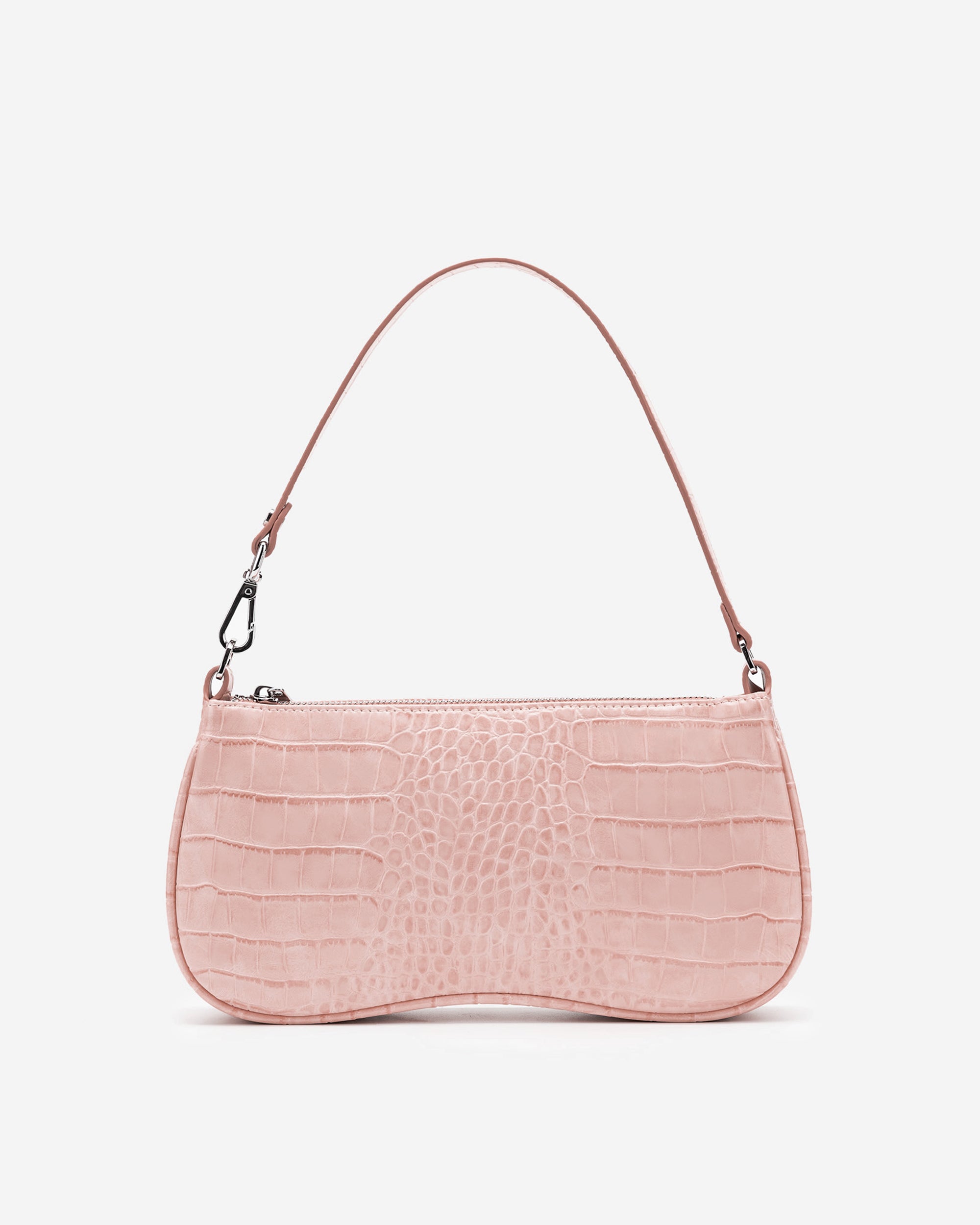 Bolso de hombro Eva - Croc Rosa