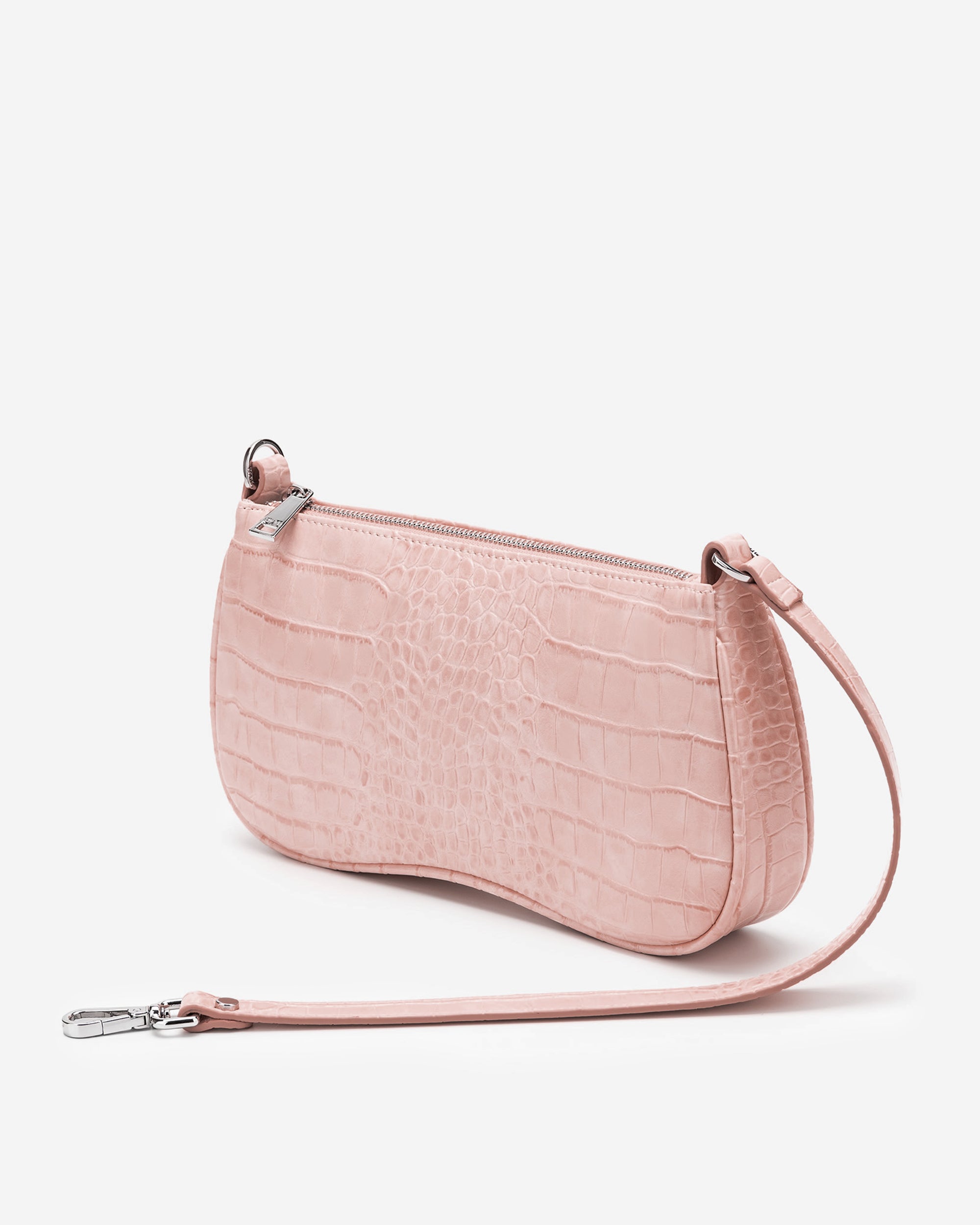 Bolso de hombro Eva - Croc Rosa