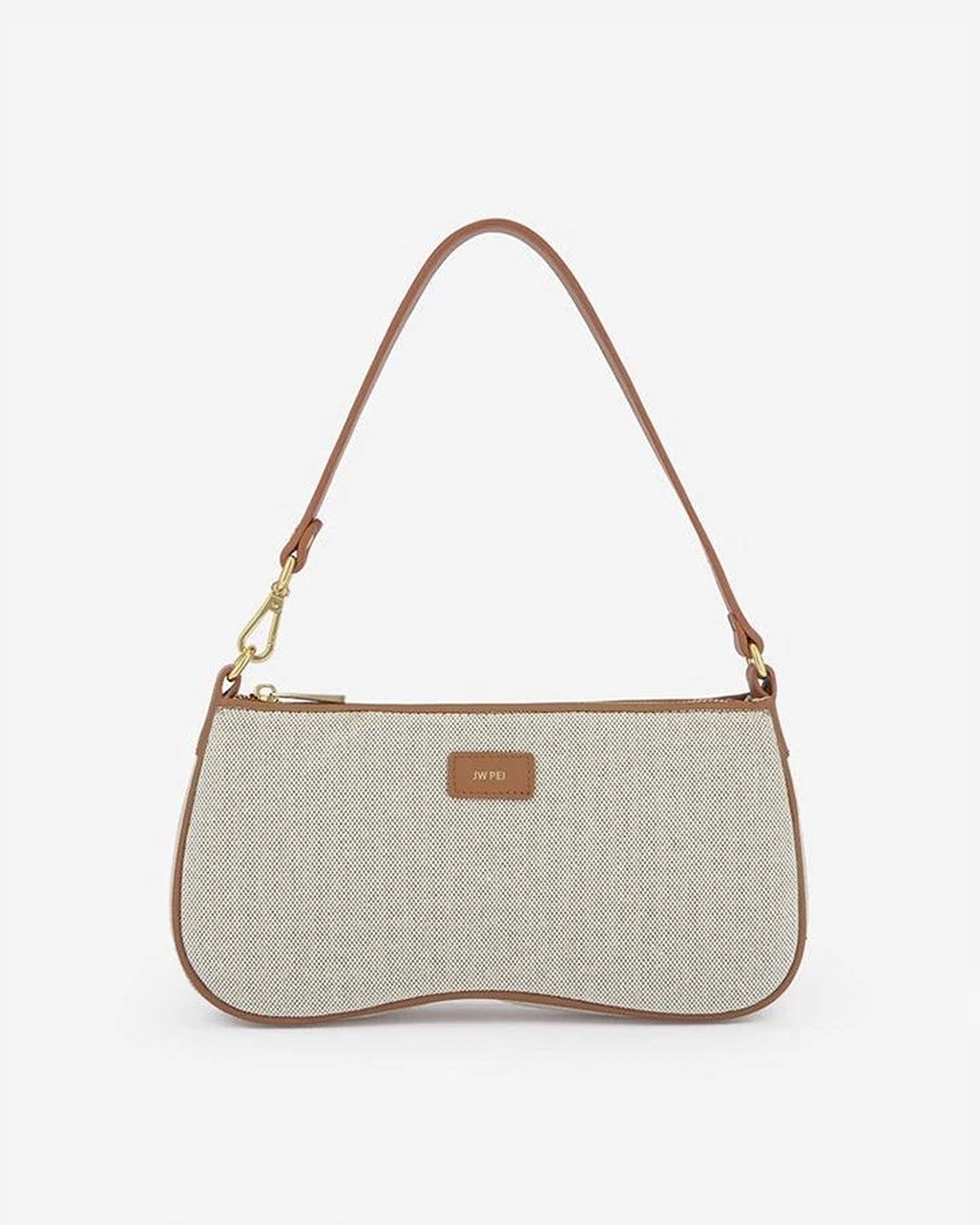 Bolso de hombro Eva - Lona Beige