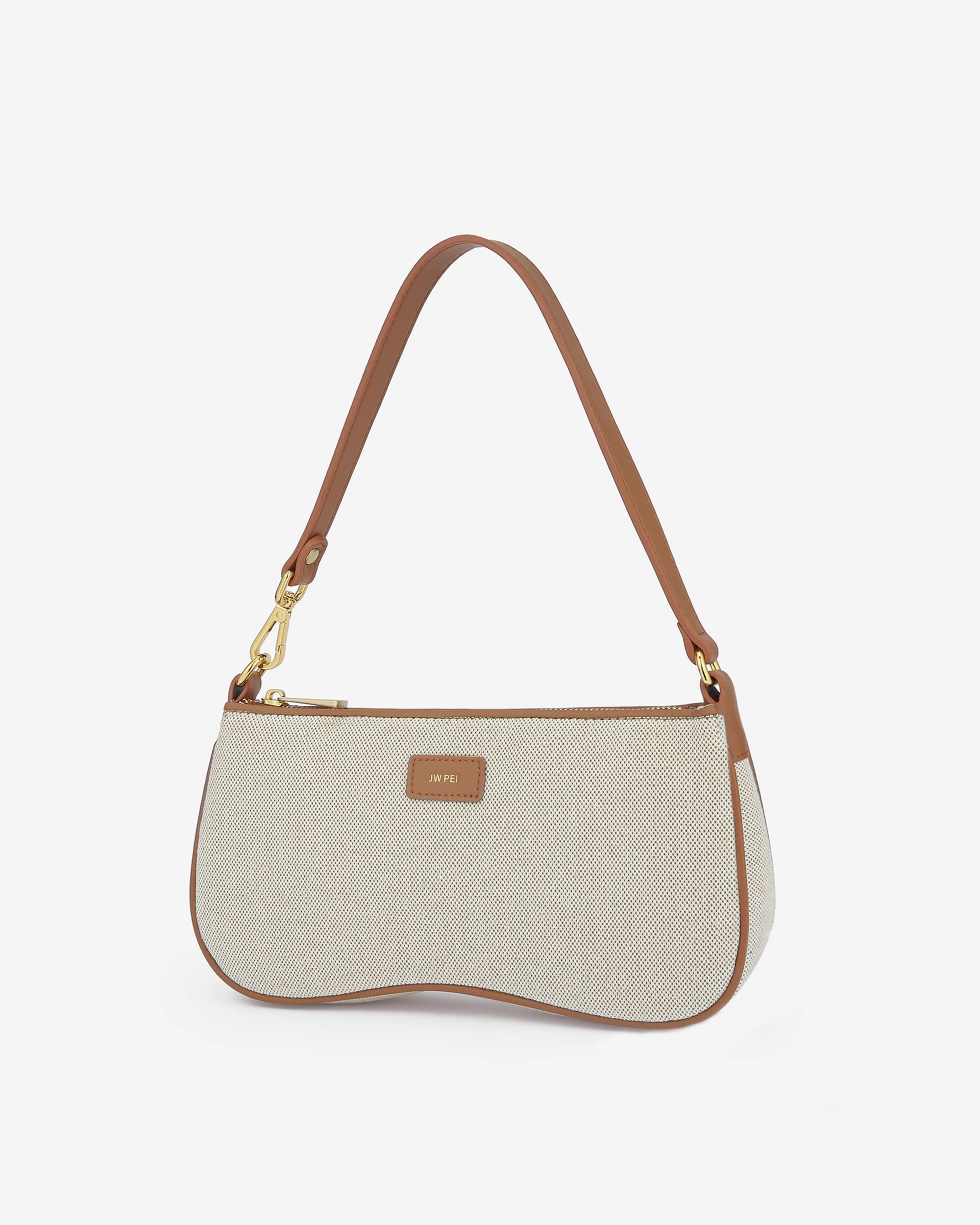 Bolso de hombro Eva - Lona Beige