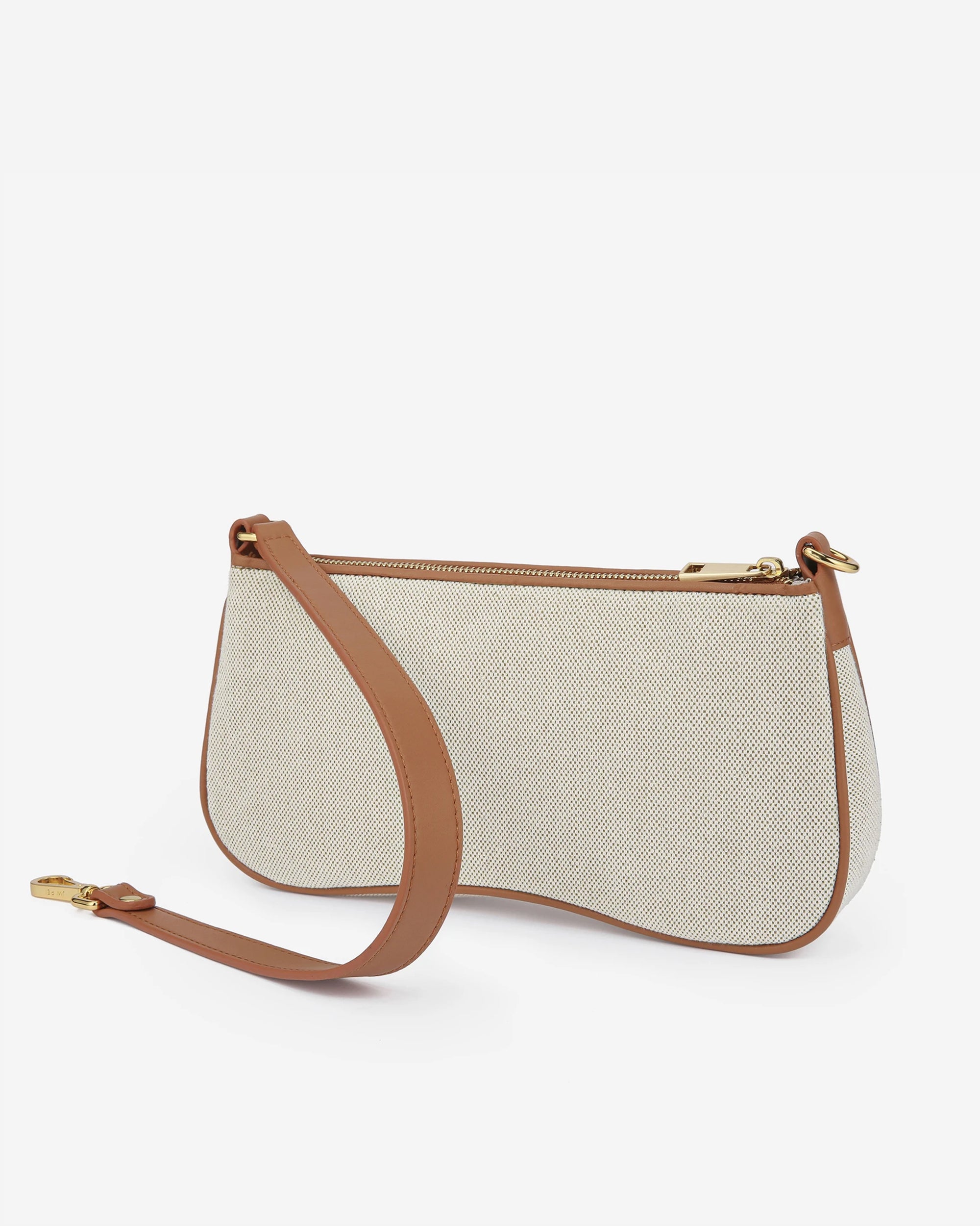 Bolso de hombro Eva - Lona Beige