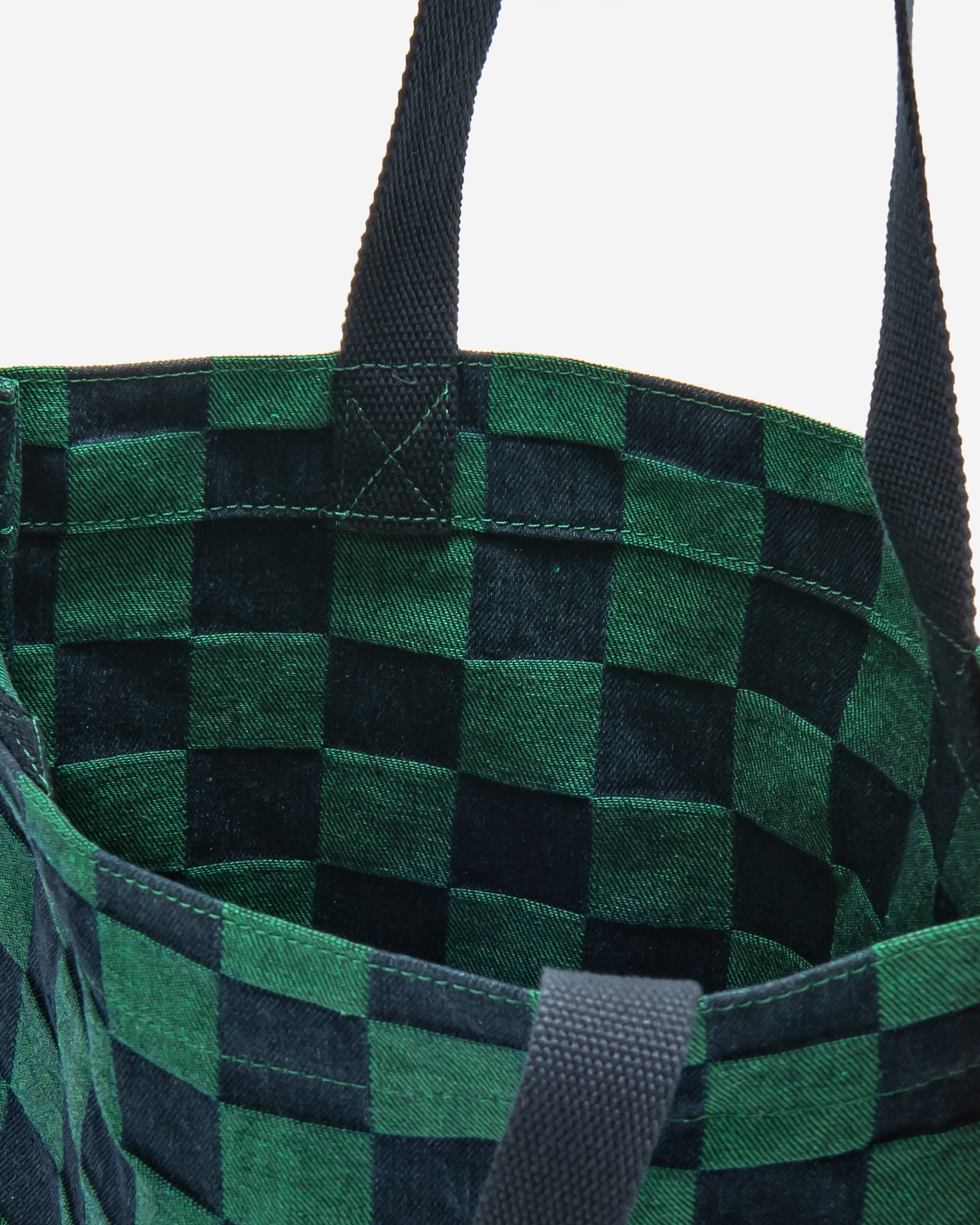 Bolsa tote tela Rayna - Verde selva