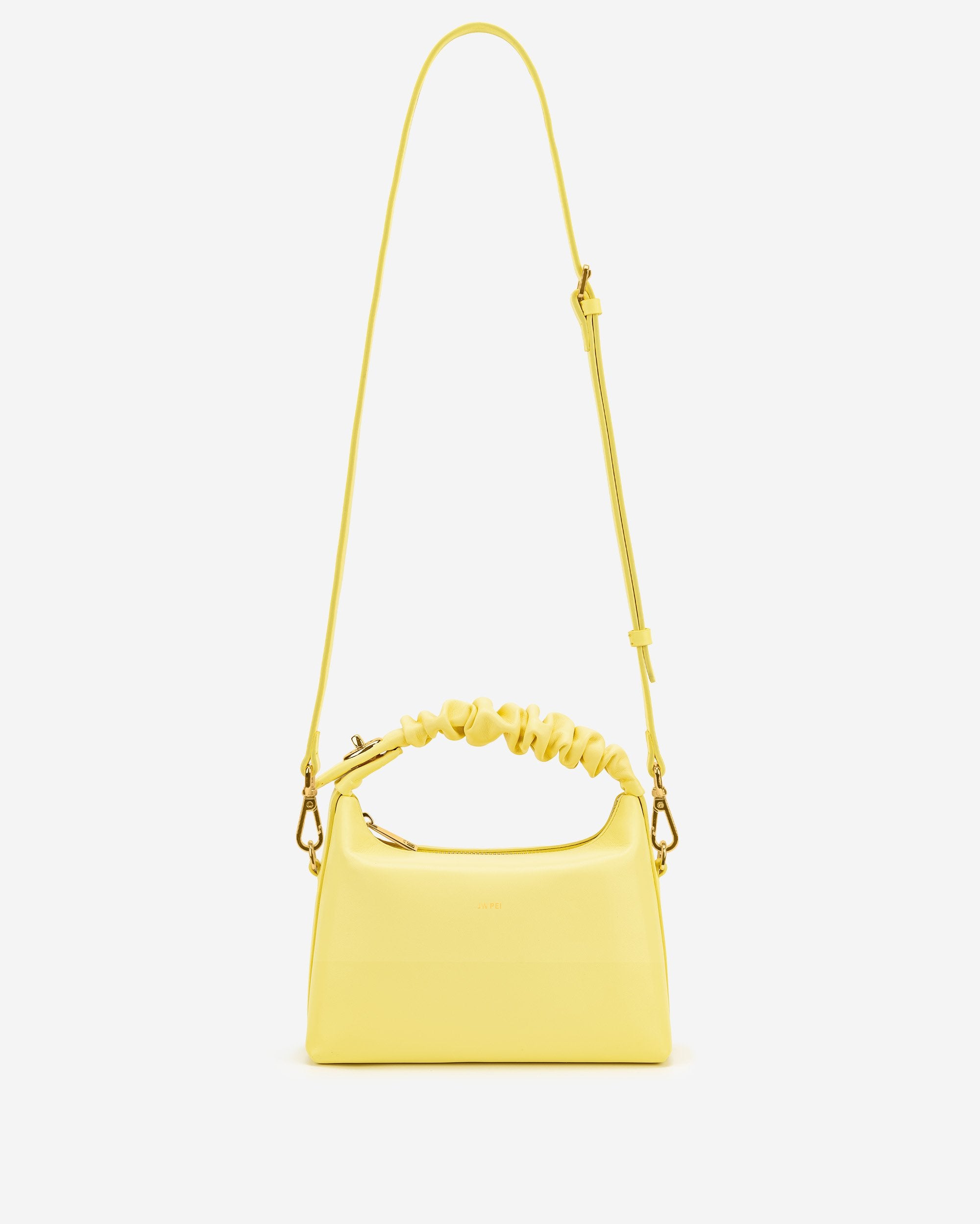 Bolso Top Handle Cora - Amarillo claro