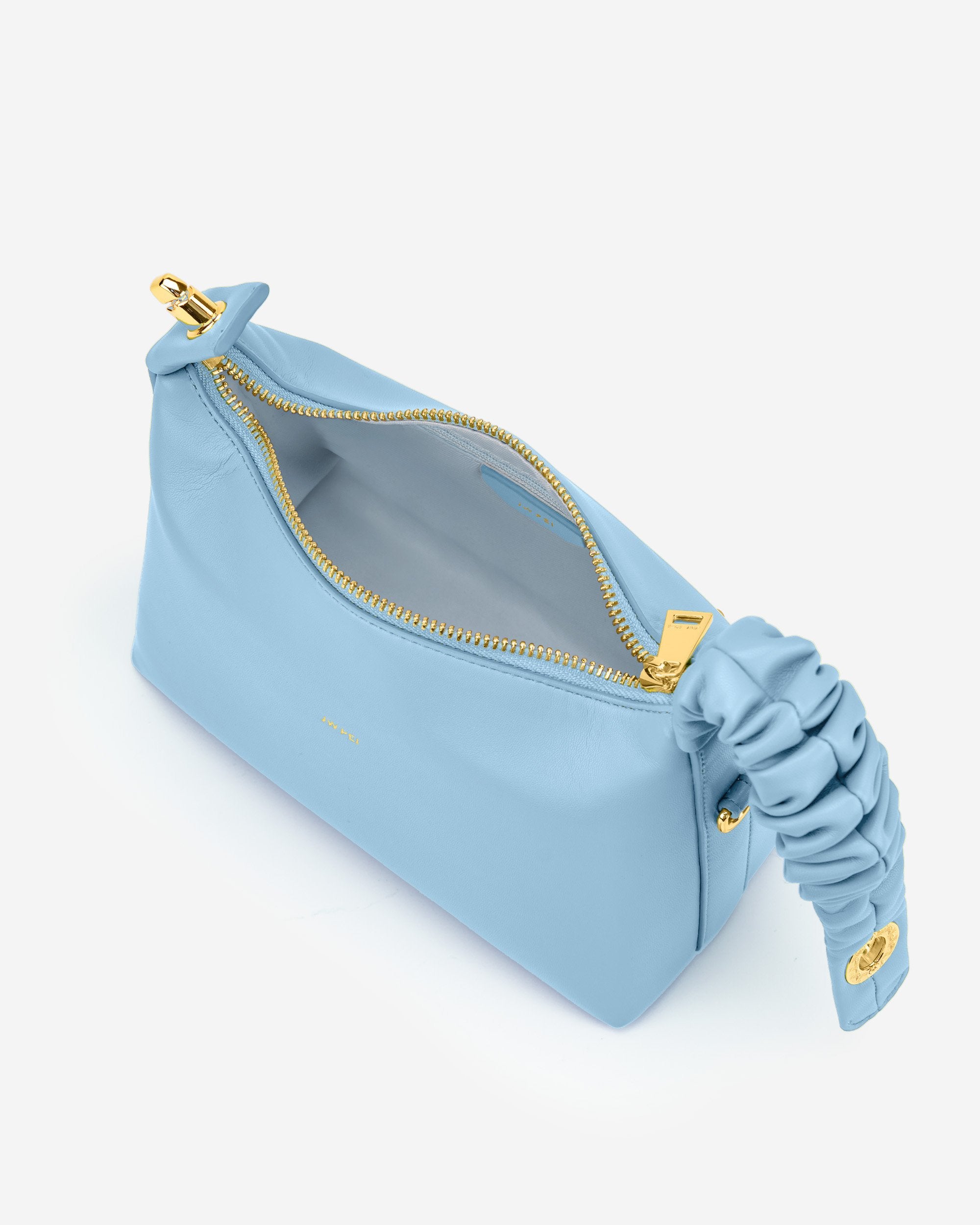 Bolso Top Handle Cora - Hielo azul