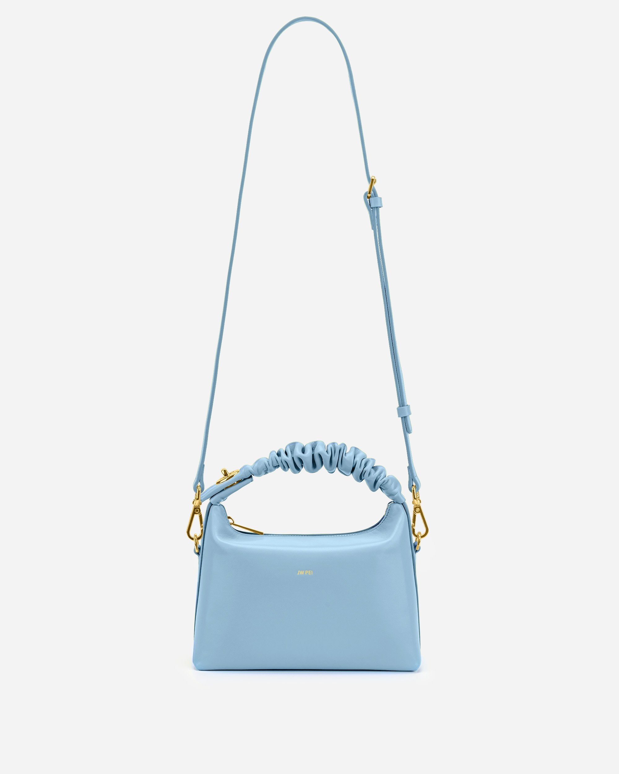 Bolso Top Handle Cora - Hielo azul