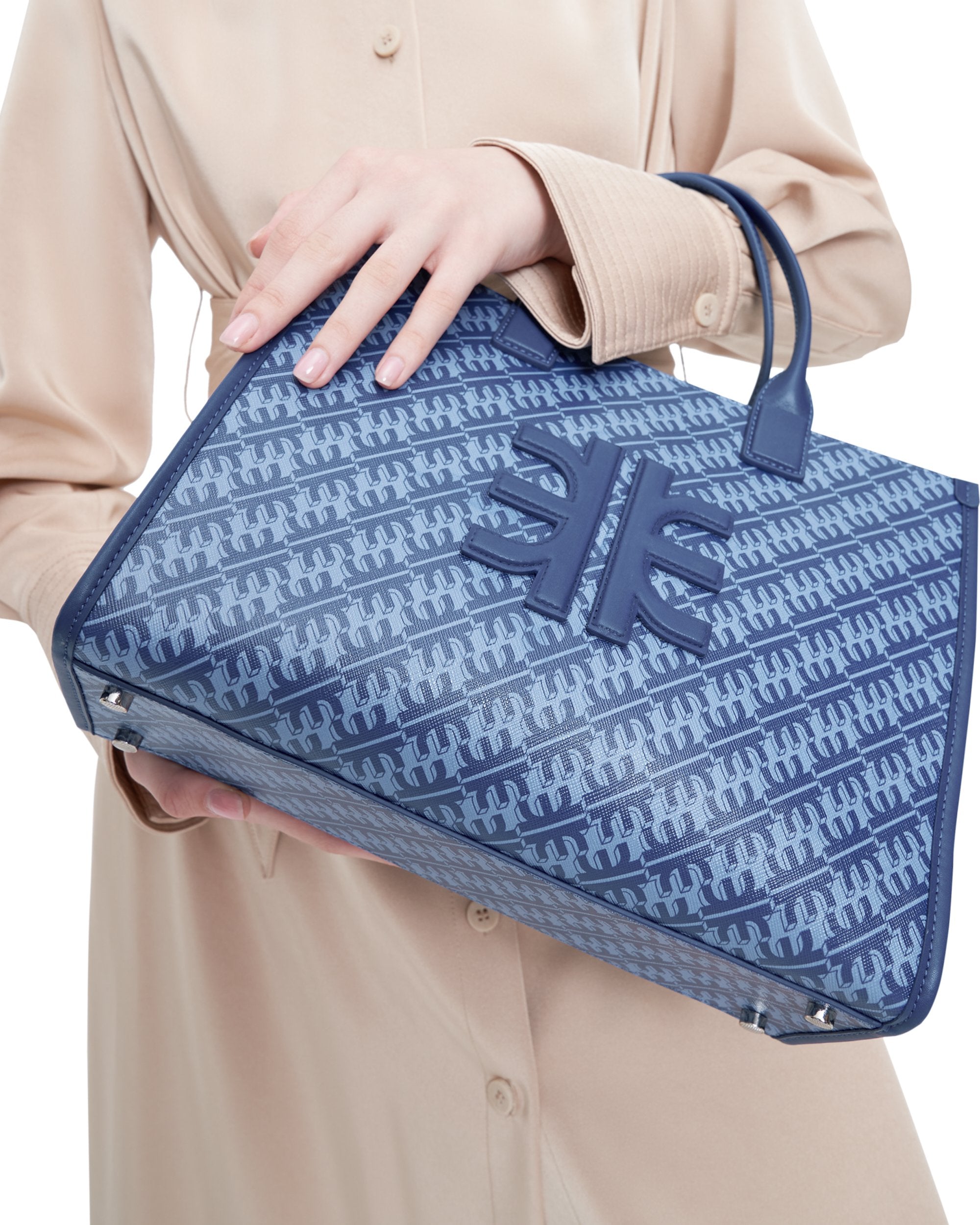 FEI Bolso Tote Mediano - Azul Marino