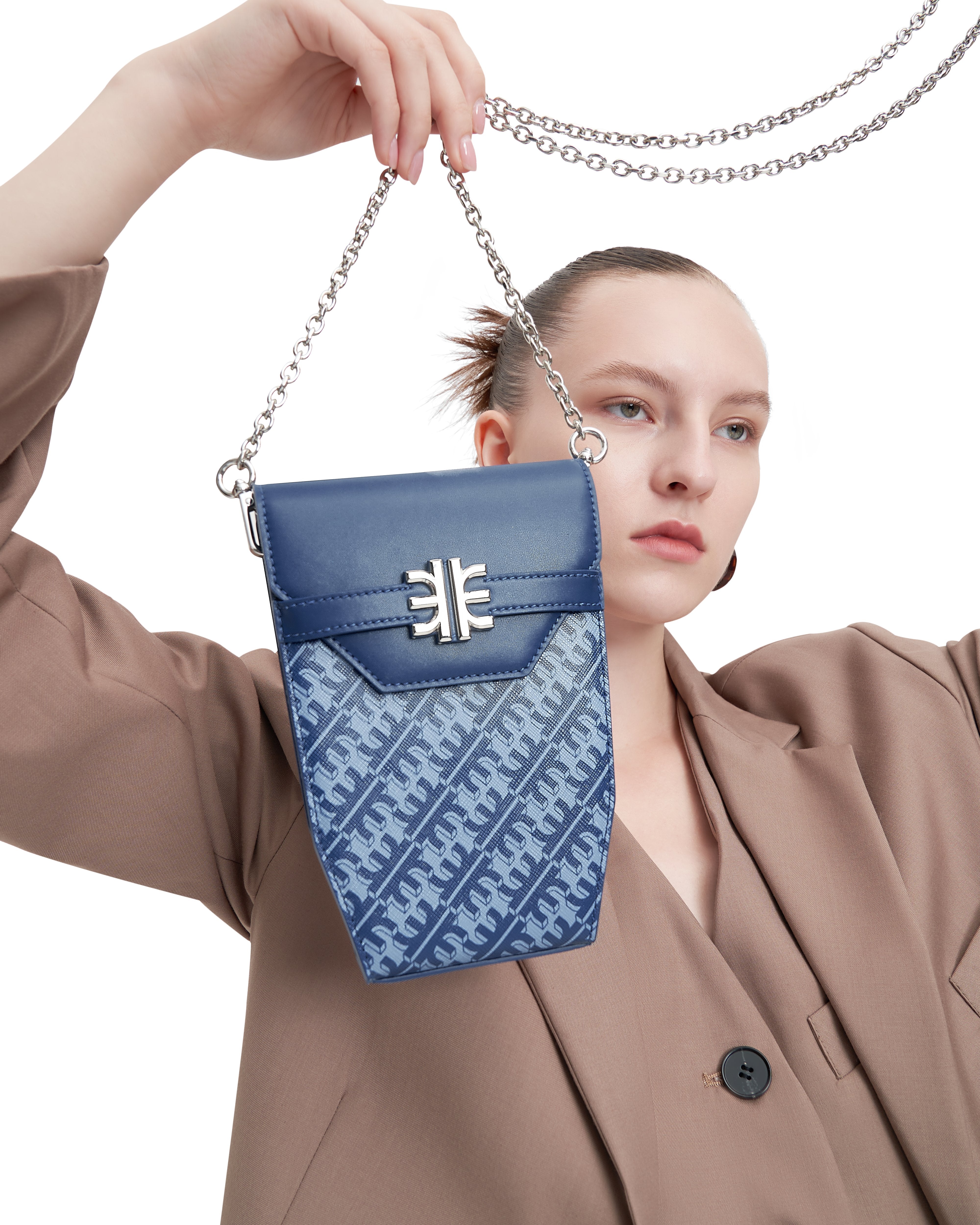 FEI Estuche de Cadena para Teléfono - Azul Marino