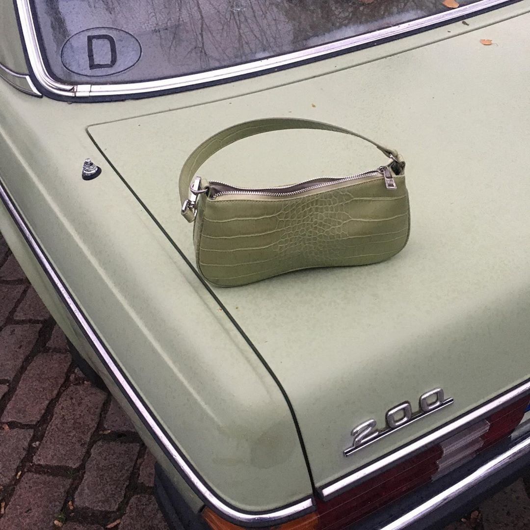 Bolso de hombro Eva - Verde salvia